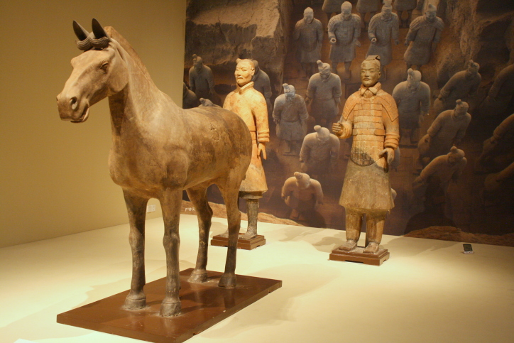 中国国家博物館兵馬俑写真